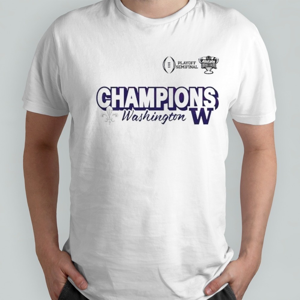 2024 Sugar Bowl Champions Washington Shirt